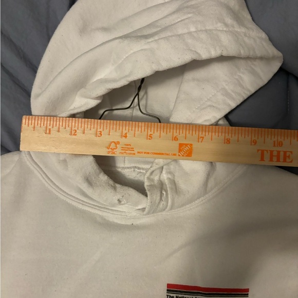 Neon Riot United States 1981 NASA White Graphic Print Hoodie Medium Comfy Pocket - Picture 8 of 12